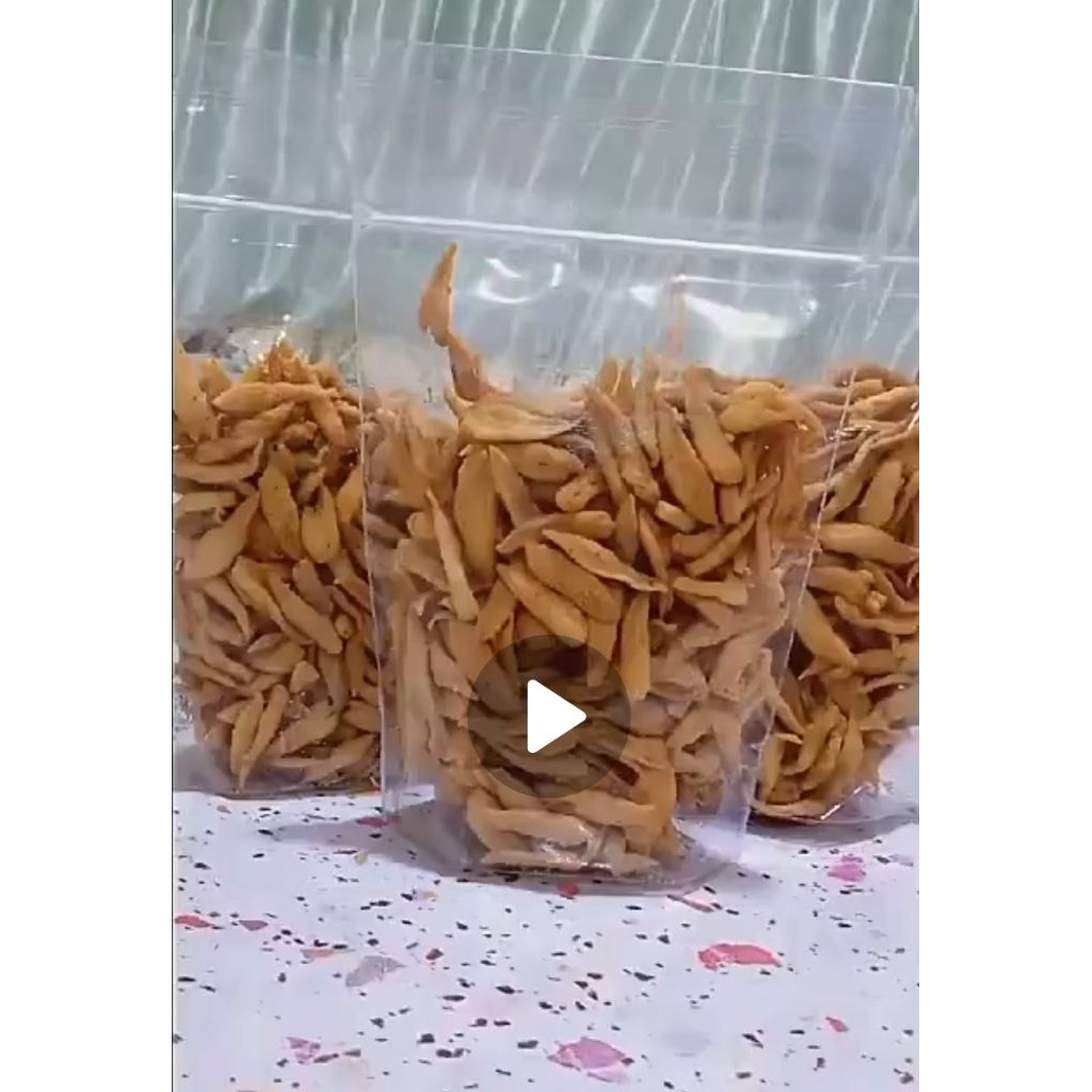 Kue Bawang Gunting Asli Padang 500g - Gurih Tanpa Pengawet