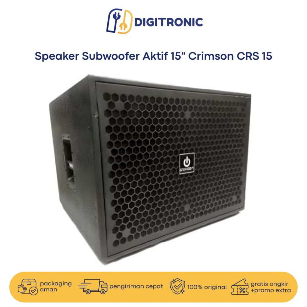 Speaker Subwoofer Aktif 15 Inch Crimson CRS 15 SUB