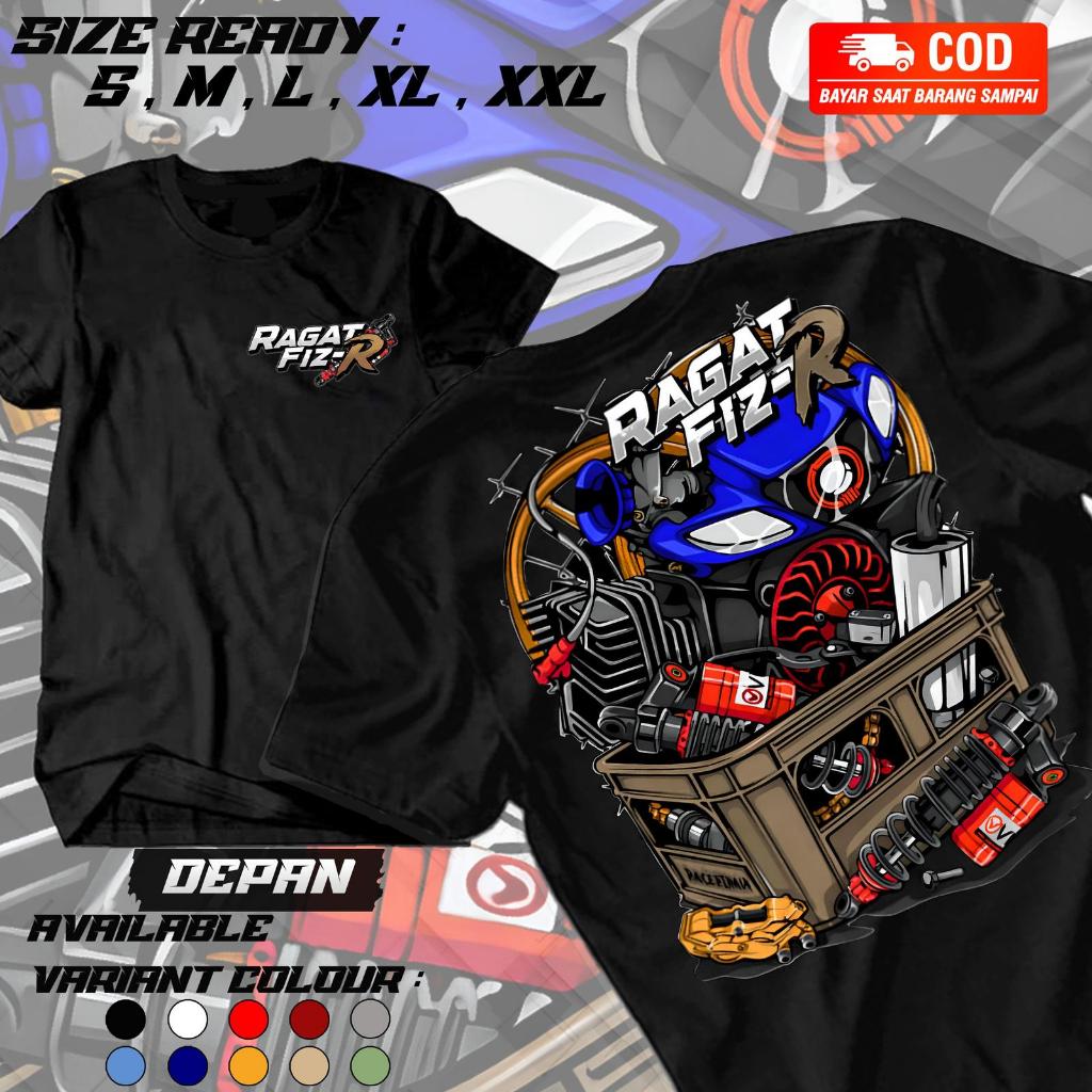 Kaos Dewasa Kaos Distro  RAGAR FIZ-R   -  Atasan Tshirt Pria Wanita Lengan Pendek Terlaris Keren Cot