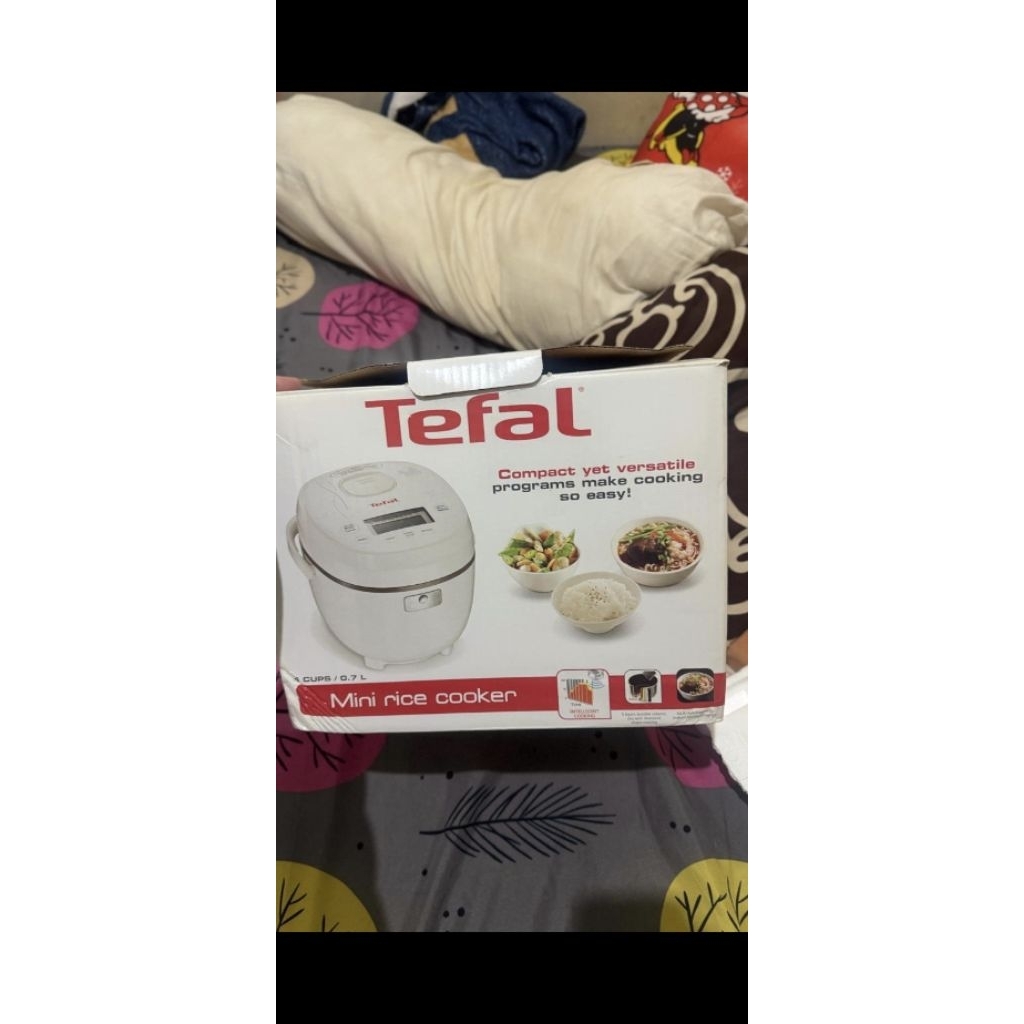 TEFAL RICE COOKER BARU