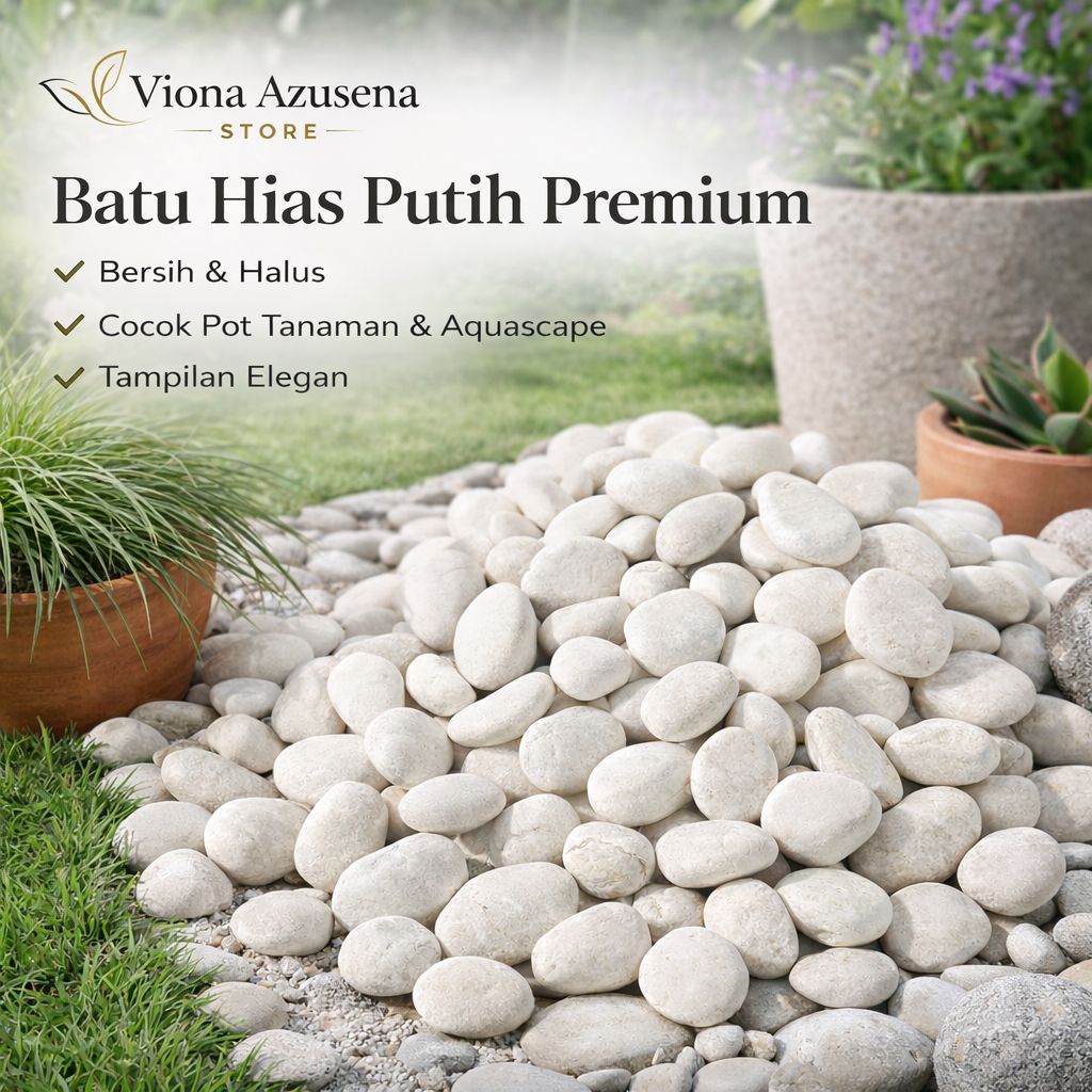 BATU CORAL PUTIH HIASAN TAMAN AQUASCAPE MAKAM DLL