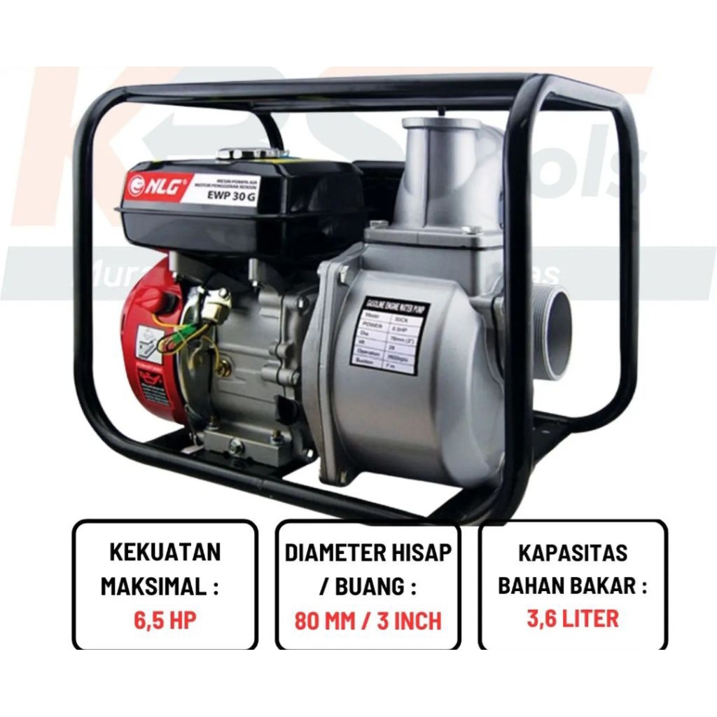 Alkon mesin pompa air NLG 3 inchi Banjarmasin