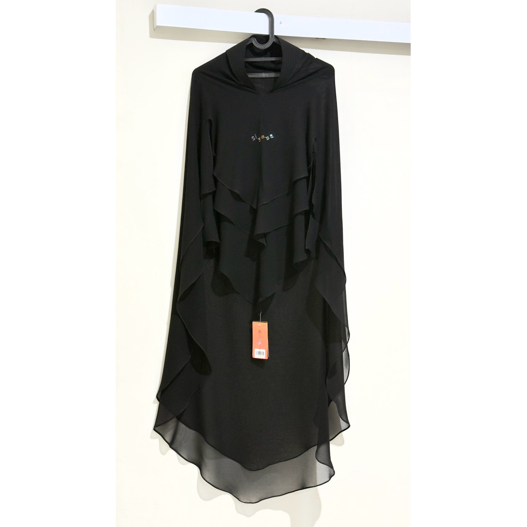 Khimar SISESA Najla Black (New with Tag)