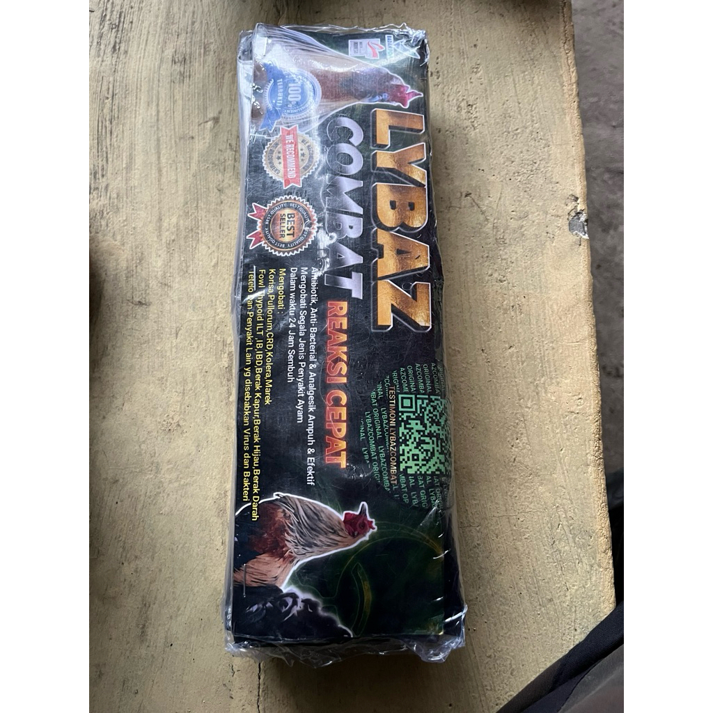 LYBAZ COMBAT 20 Sachet - Antibiotik ayam
