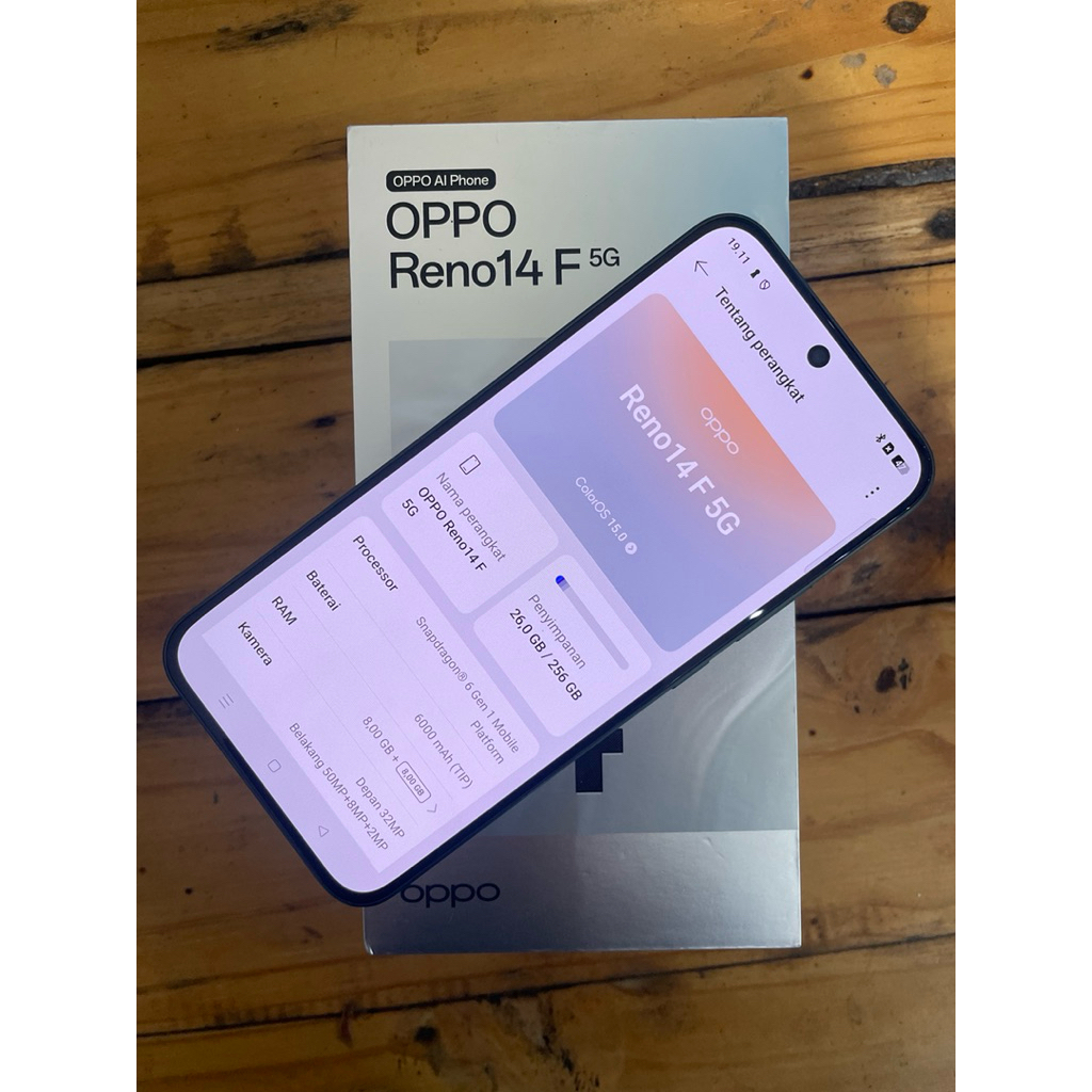 Oppo Reno 14F 5G Fullset Second