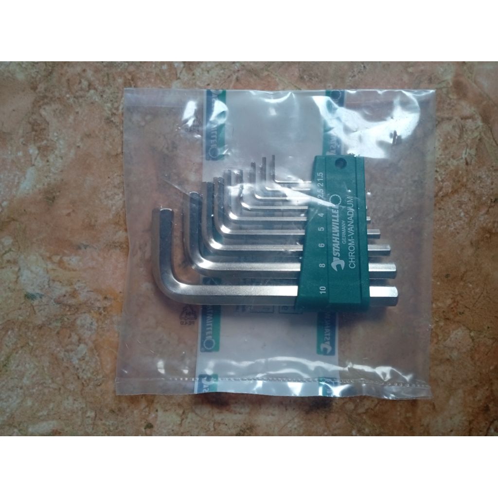 Hexagon Key / Kunci set L Stahlwille Orginal