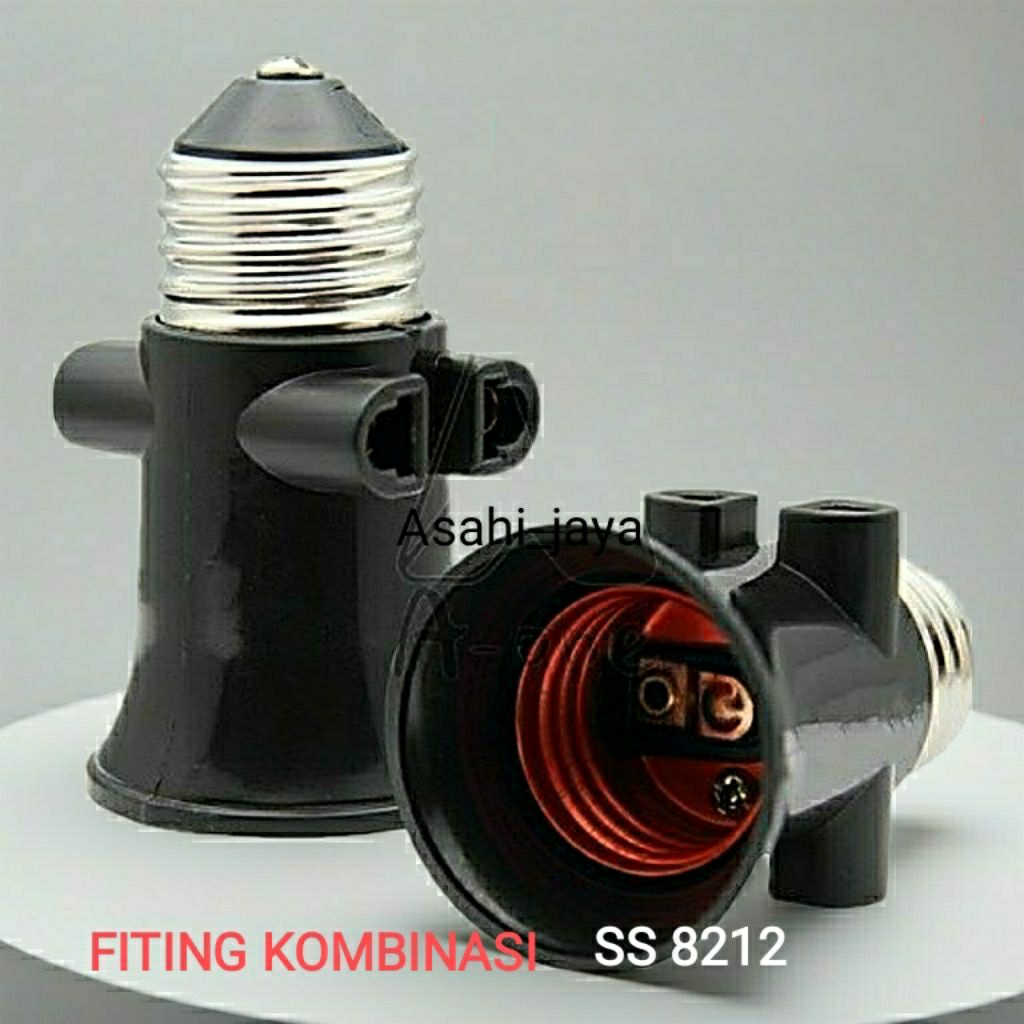 FITING LAMPU KOMBINASI/FITING GANTUNG KOMBINASI/FITING LAMPU E27