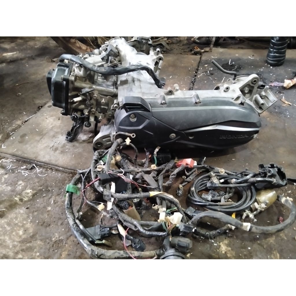 Mesin Vario 125 2019 original copotan