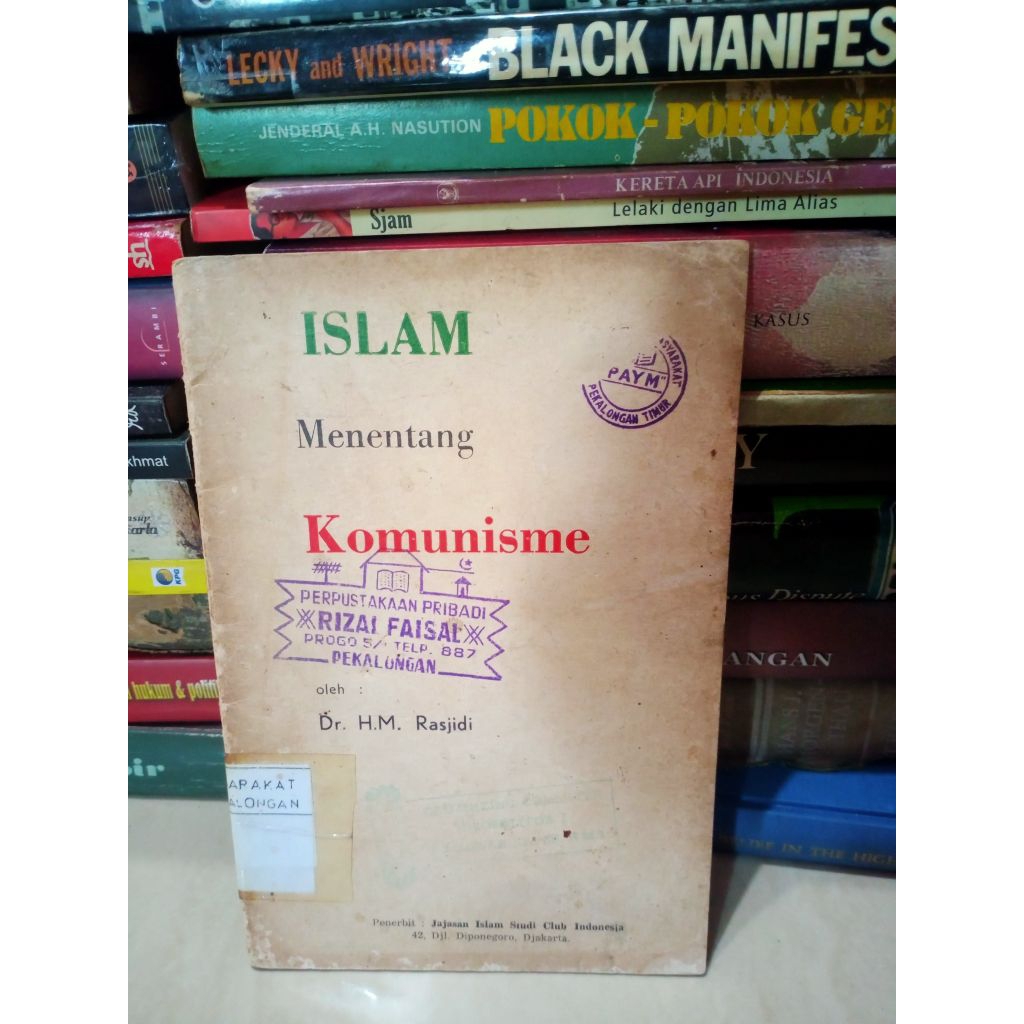 Islam menentang komunisme - Dr. H.M. Rasjidi