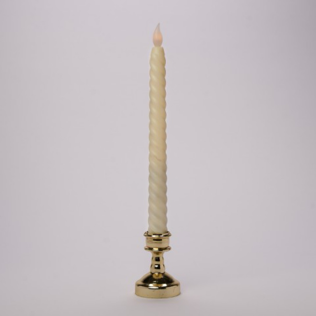 Lilin Lampu LED Leleh Panjang Spiral