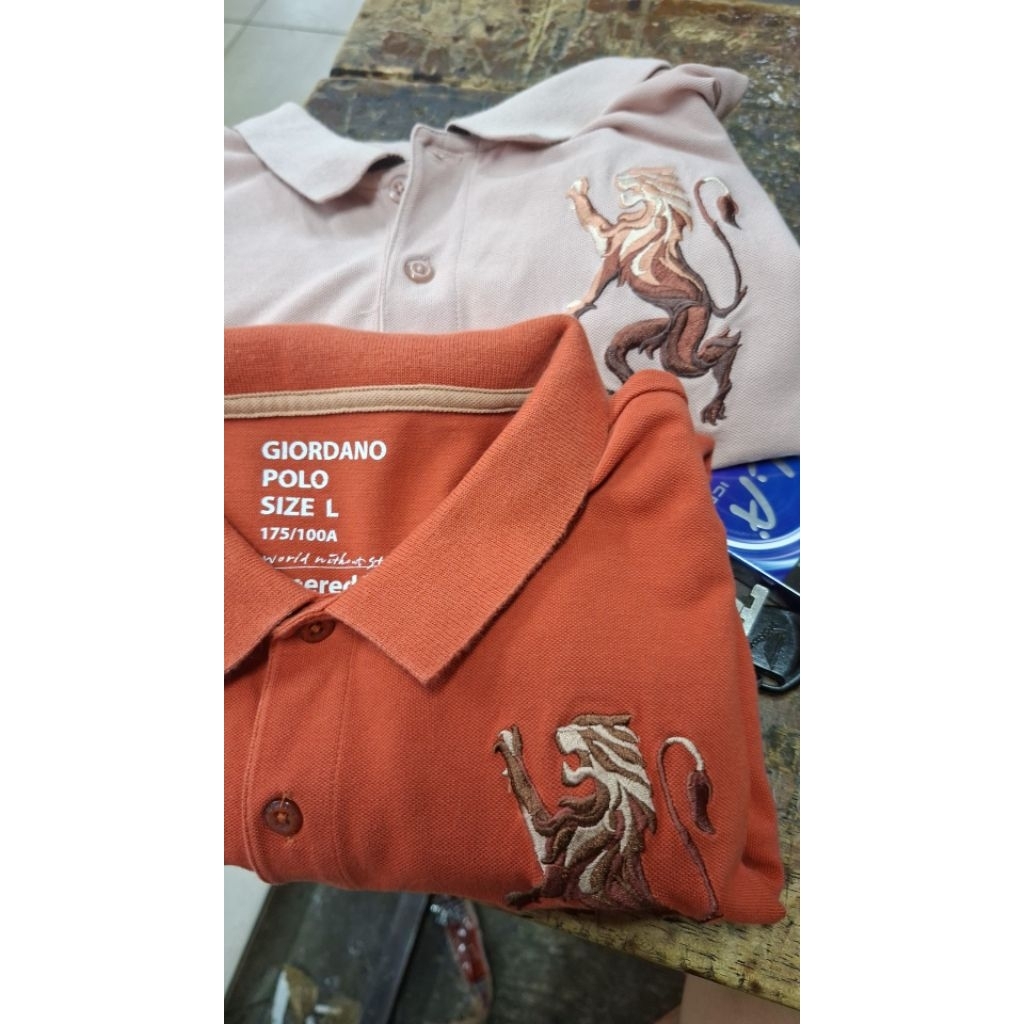 polo tshirt giordano second original