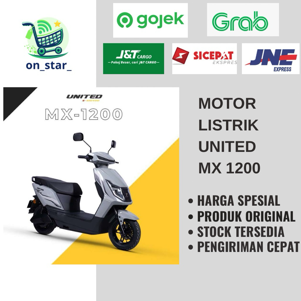 Motor Listrik United MX1200 Emotor United MX 1200
