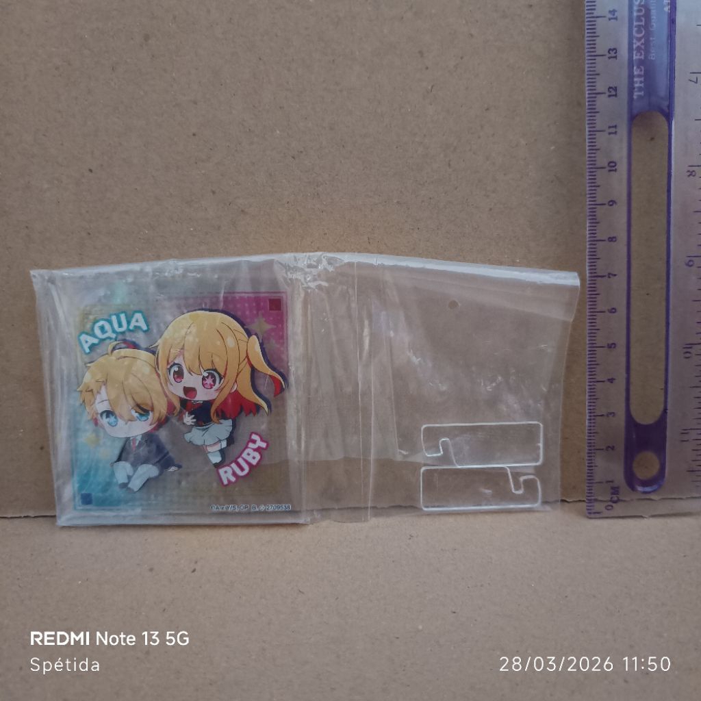 Acrylic Standee Oshi no Ko Chibi Chara Ruby & Aqua