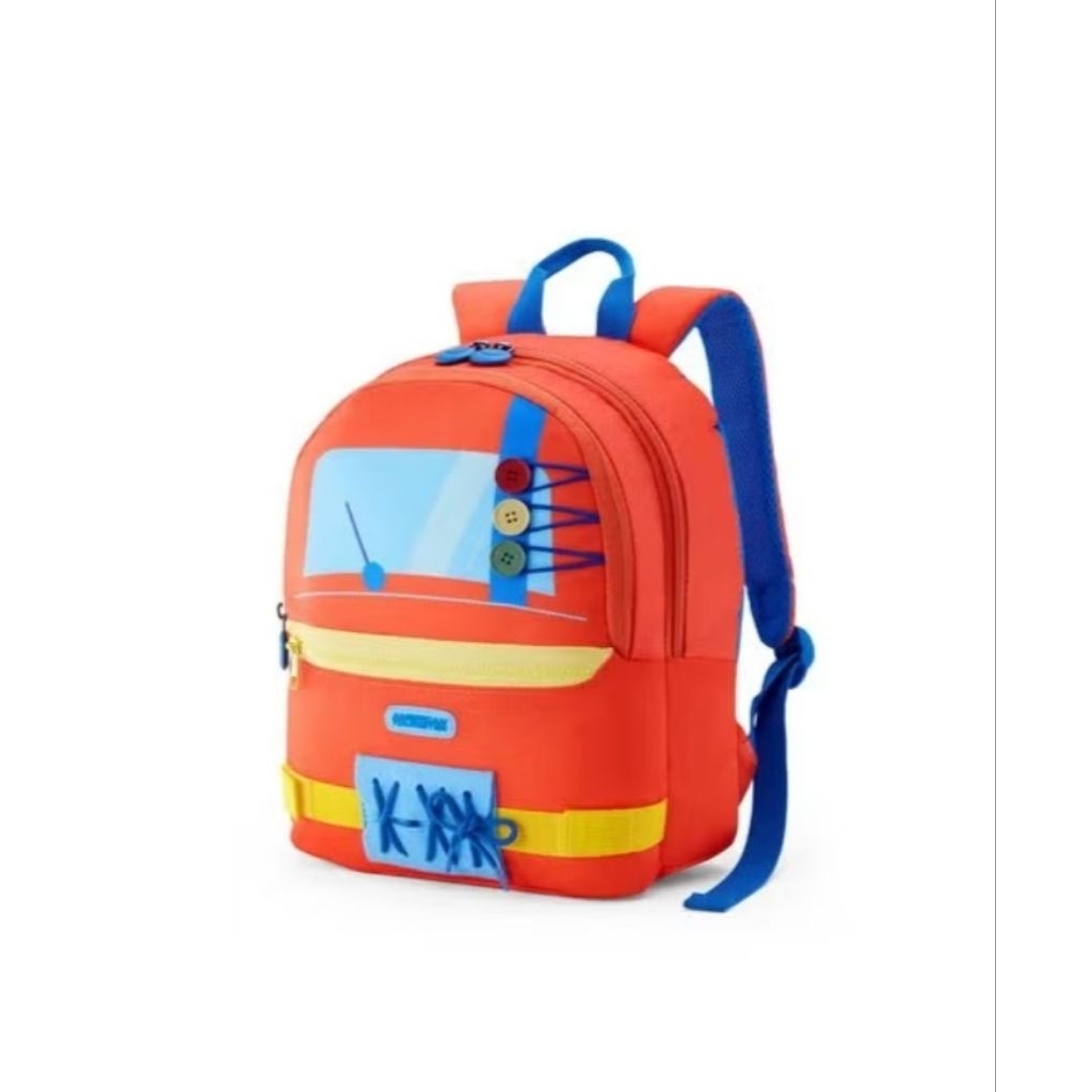 American Tourister 4.0 Tas Anak Backpack Car Orange