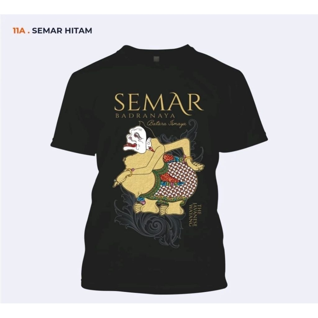 KAOS WAYANG SEMAR // KAOS WAYANG