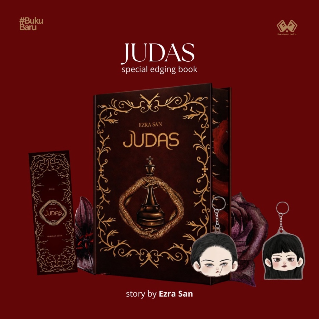 [ READY STOCK ] Novel Judas - Ezra San - Lovrinz Publishing