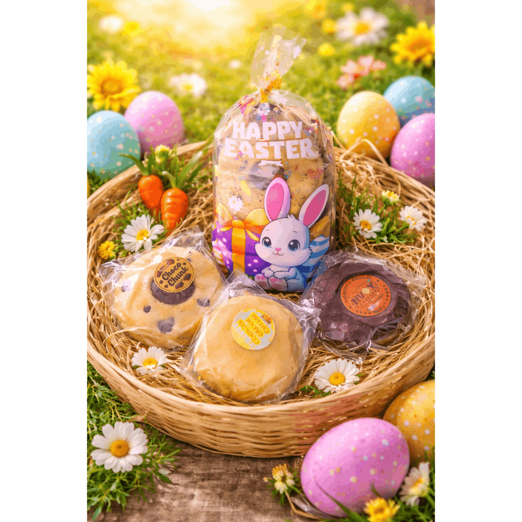 Hampers Easter Paskah Soft Cookies Paket Bingkisan Easter Day Bingkisan Biskuit Premium Aneka Rasa