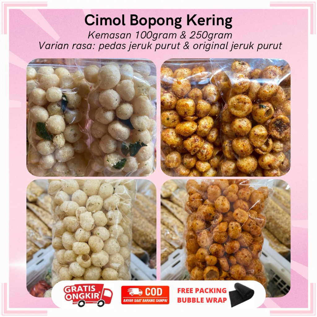CIMOL BOPONG PEDAS & ORIGINAL 100GRAM & 250GRAM | CIMOL KERING PEDAS & ORIGINAL