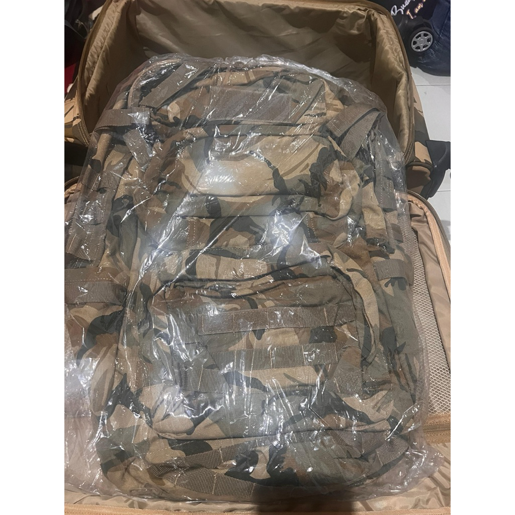 ransel punggung loreng gurun jatah tni satgas original