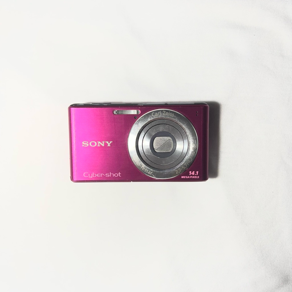 kamera digital digicam camdig sony cybershot w530 pink