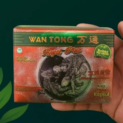 Kapsul Wan Tong Hijau - Obat Asam Urat & Pegal Linu, 100% Original