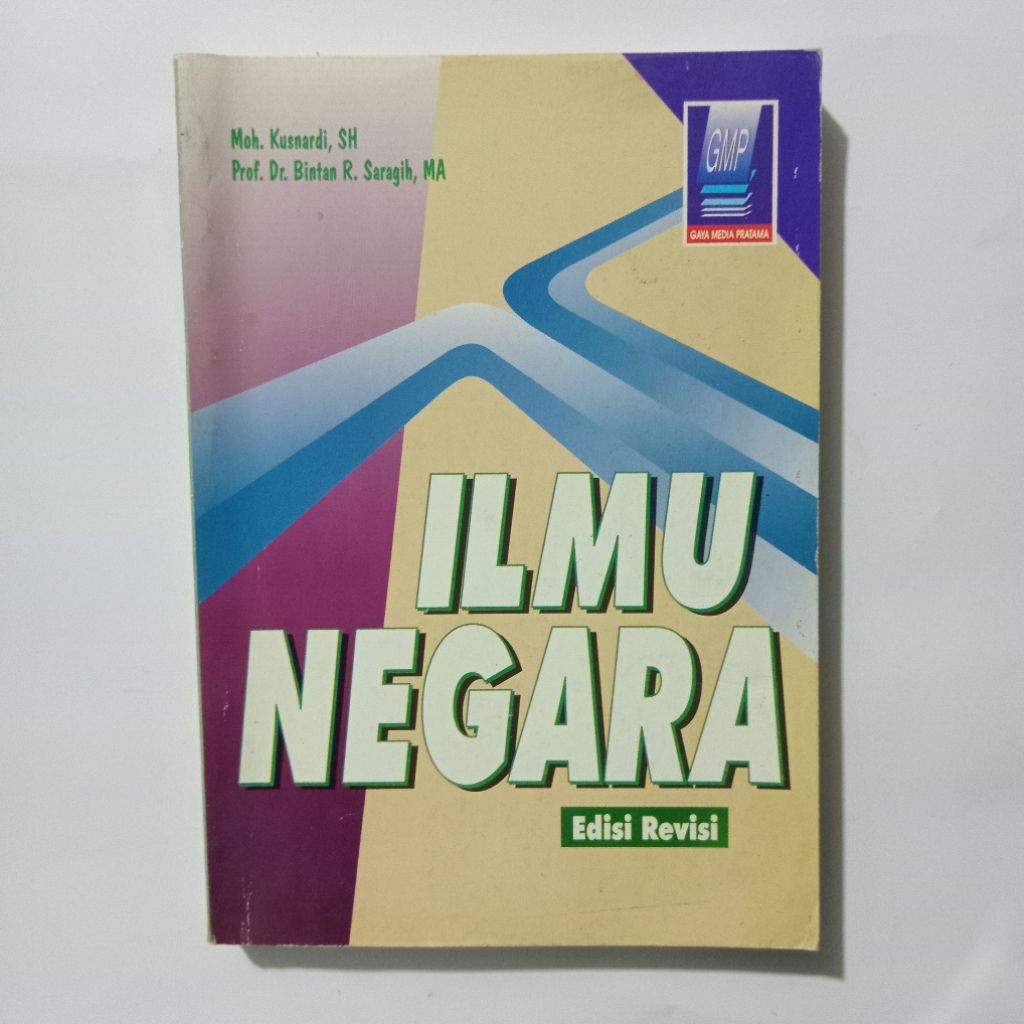 Buku Ilmu Negara - Moh Kusnardi SH Prof Bintan R Saragih MA