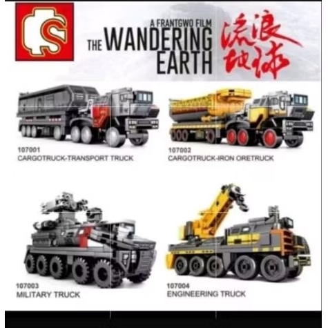 mainan balok susun edukatif Brick Sembo Block Army 105562 Swat Tank Iron Blood Heavy Equipment brick