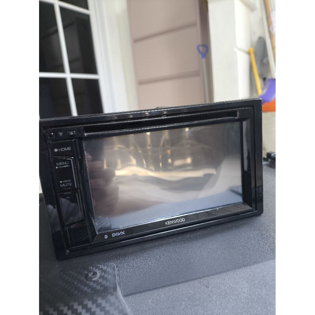 Headunit double din Kenwood DDX418BTIH3 copotan Honda All New  Brio RS