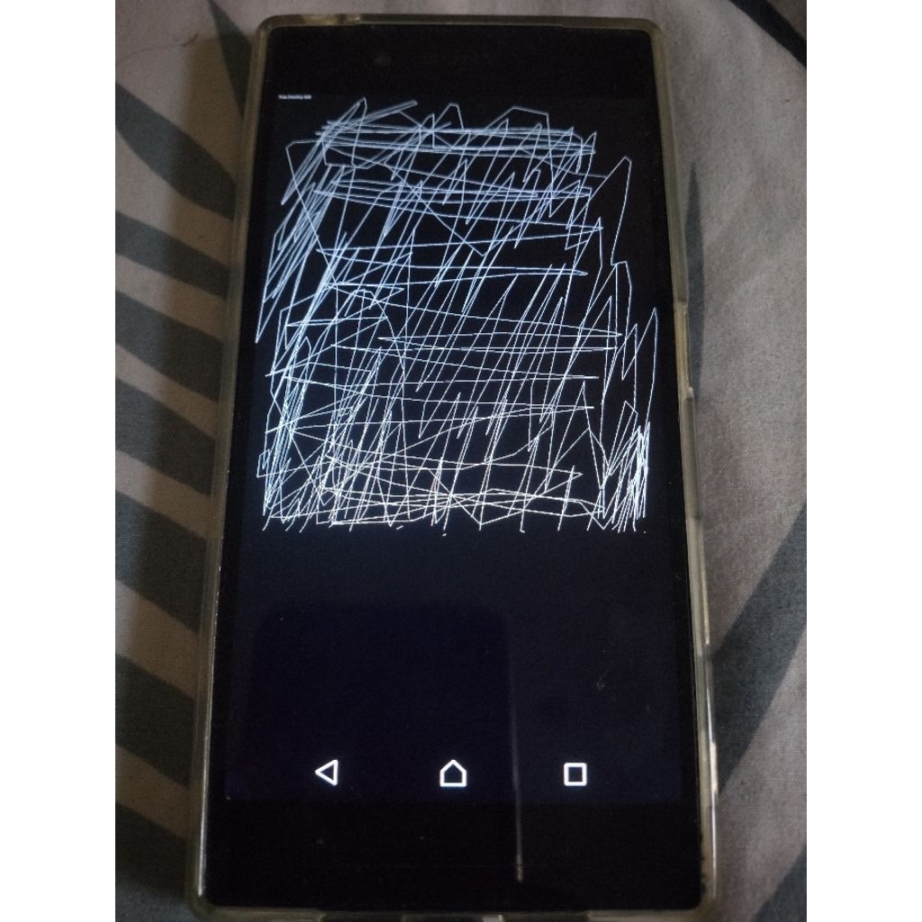 Sony Xperia Z5 (Z4 Big) Backdoor Black Glosy Kaca Minus