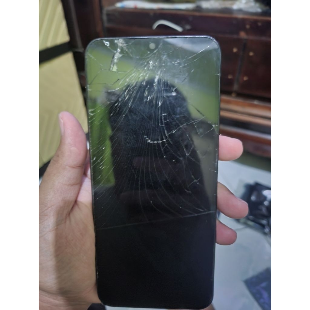 LCD SAMSUNG A14 ORIGINAL COPOTAN MINUS RETAK GLASS