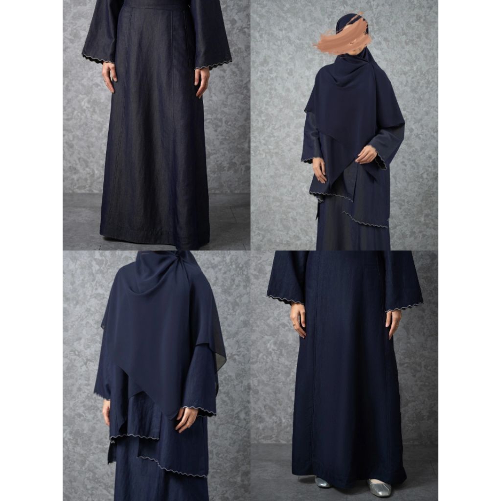 QUIET BLUE TUNIC QUIET BLUE SKIRT BY HEYLOCAL. ID