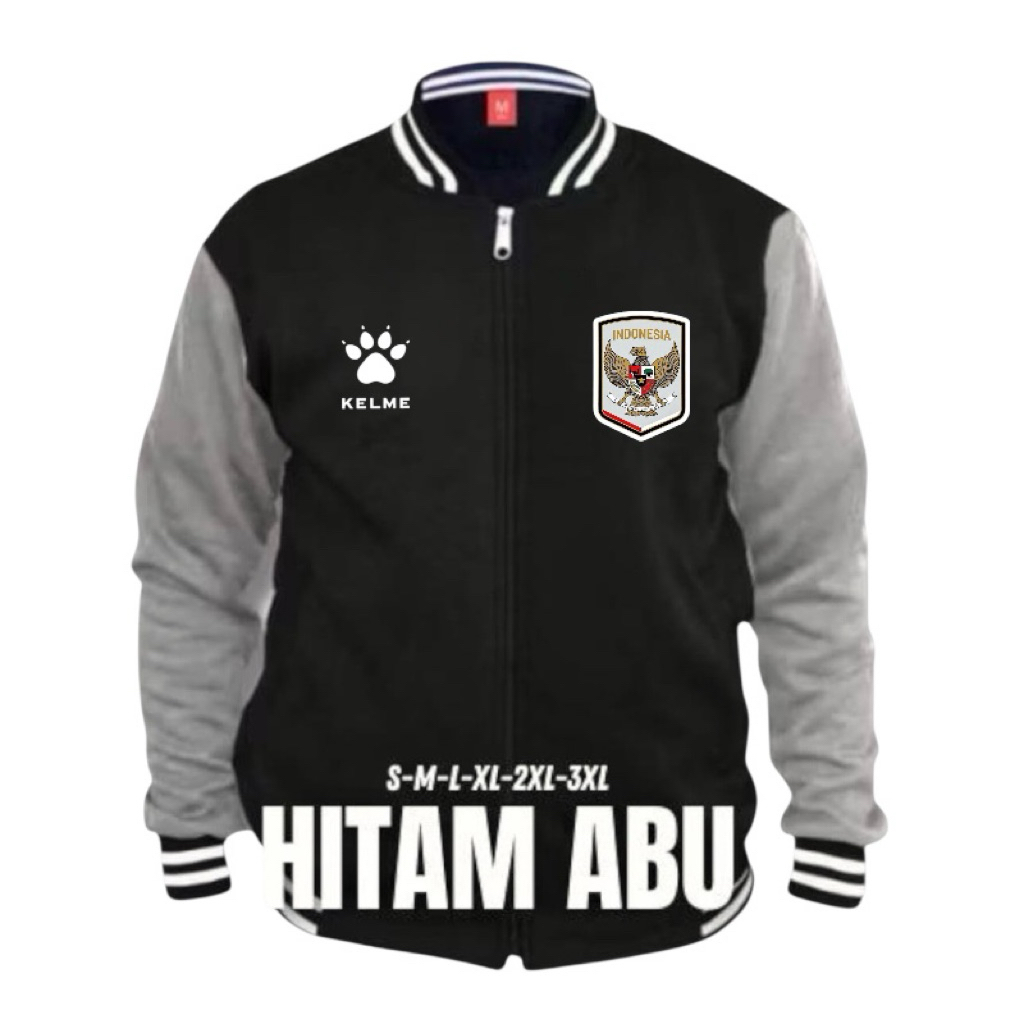 JAKET VARSITY TIMNAS INDONESIA / JAKET CLUB BOLA TERBARU