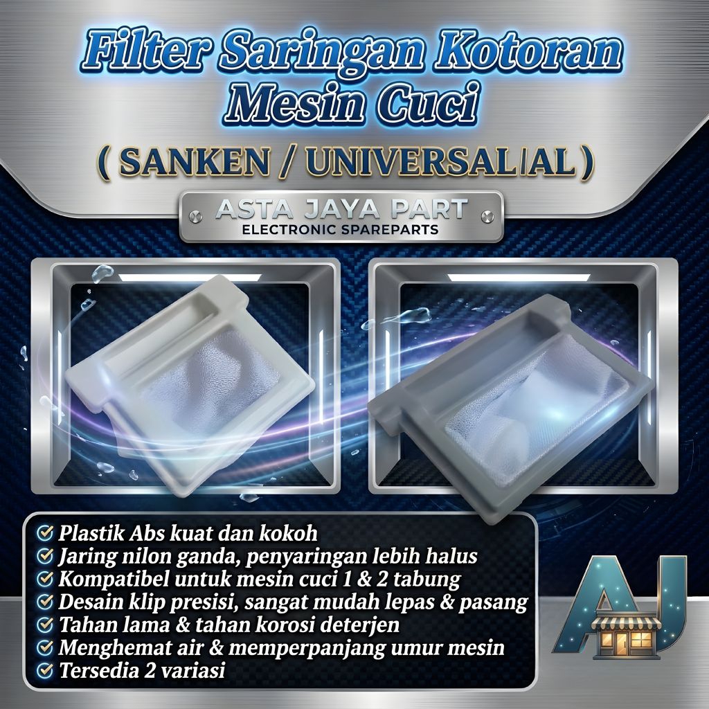 Filter Saringan Kotoran Mesin Cuci Sanken