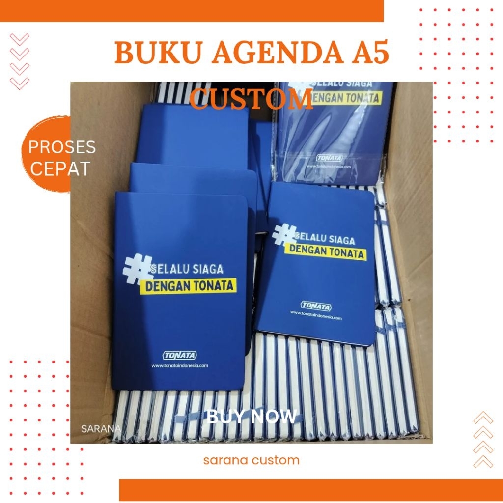 buku agenda custom desain/buku agenda A5/buku agenda promosi/buku agenda custom