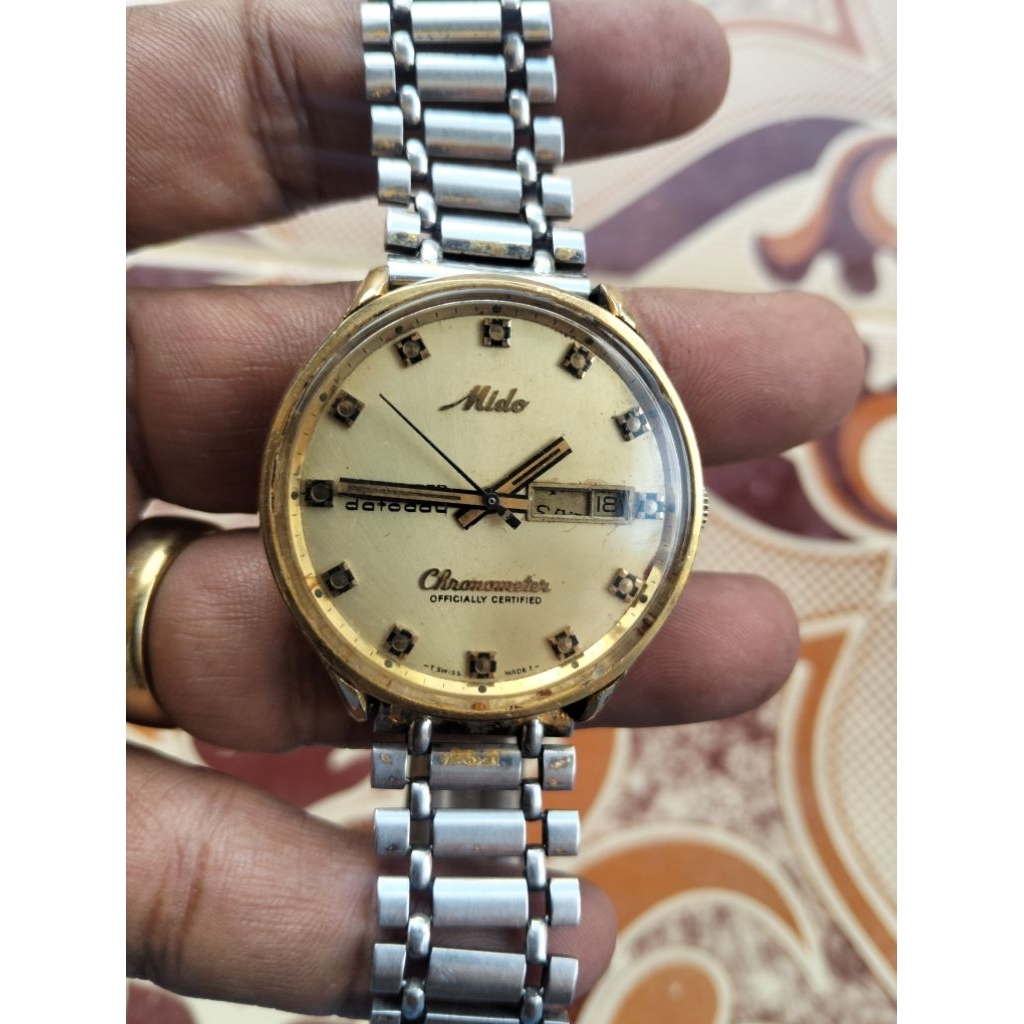 Mido Ocean Star Commander Chronometer Vintage - Full Original - ETA 2836-2