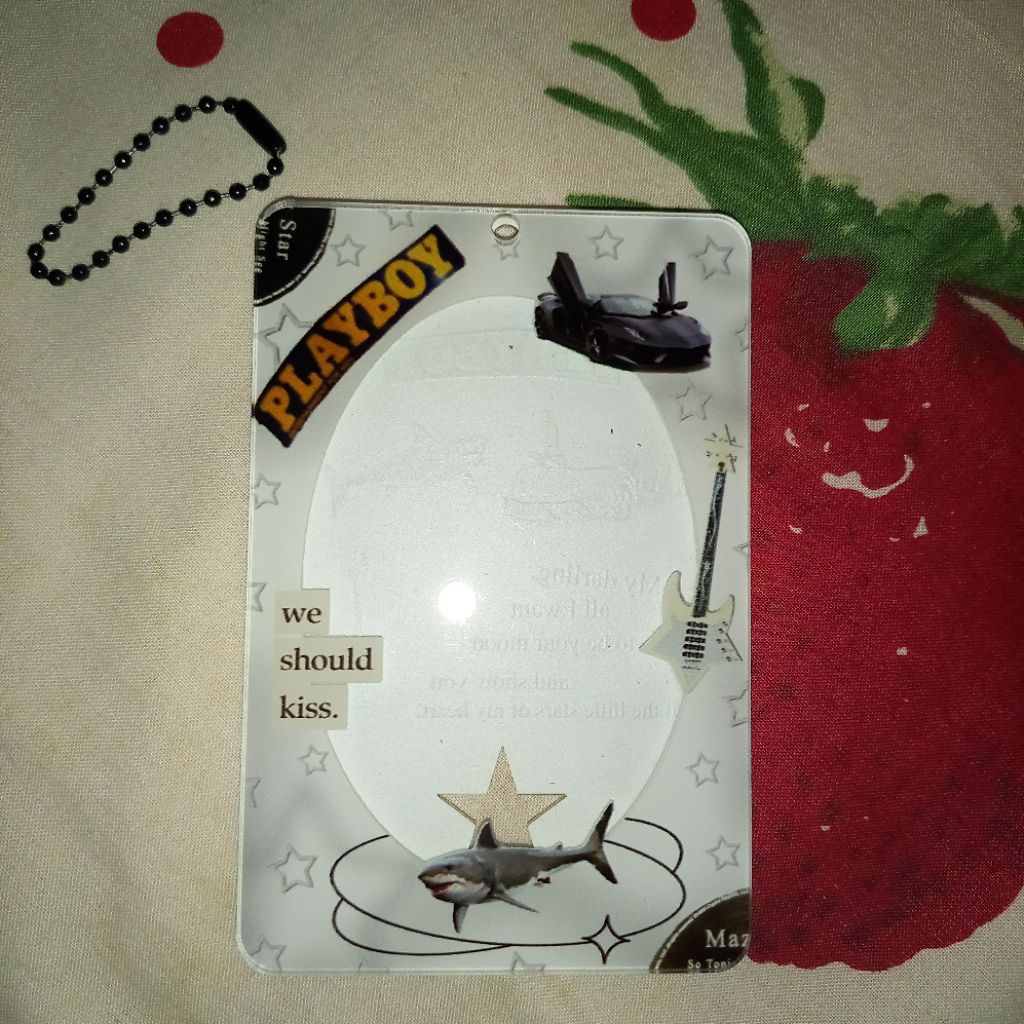 photocard holder akrilik custom