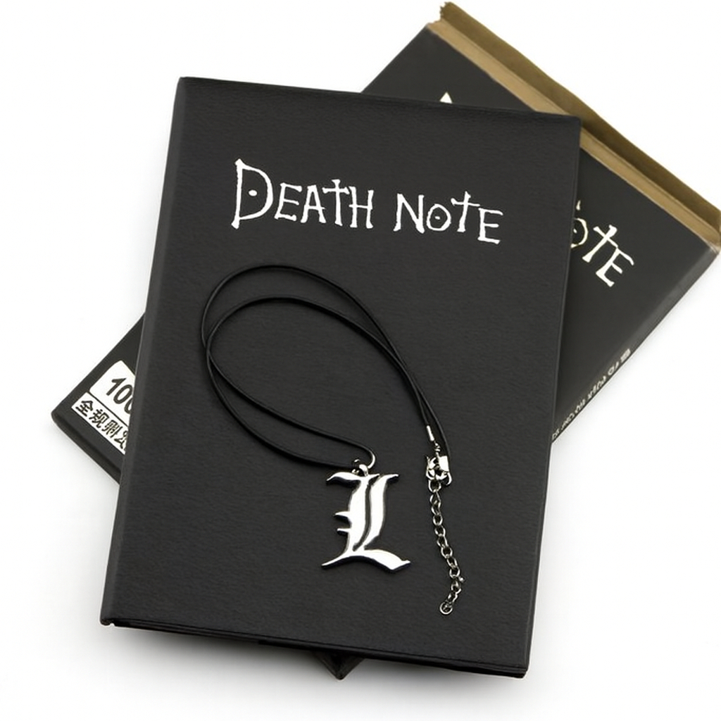 Death Note Buku Tulis Catatan Yagami Light / Kira (BONUS KALUNG L)