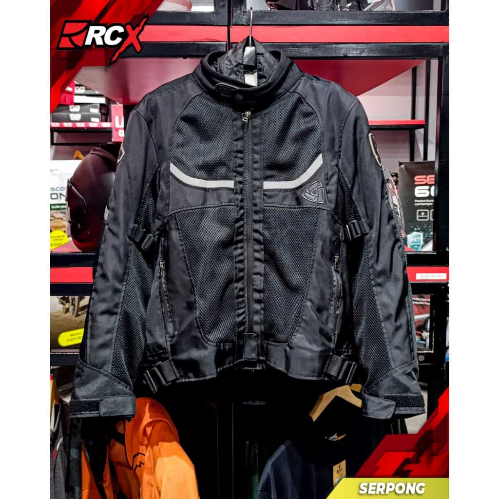 Jaket Revit Tornado Black Jacket Original New RCX