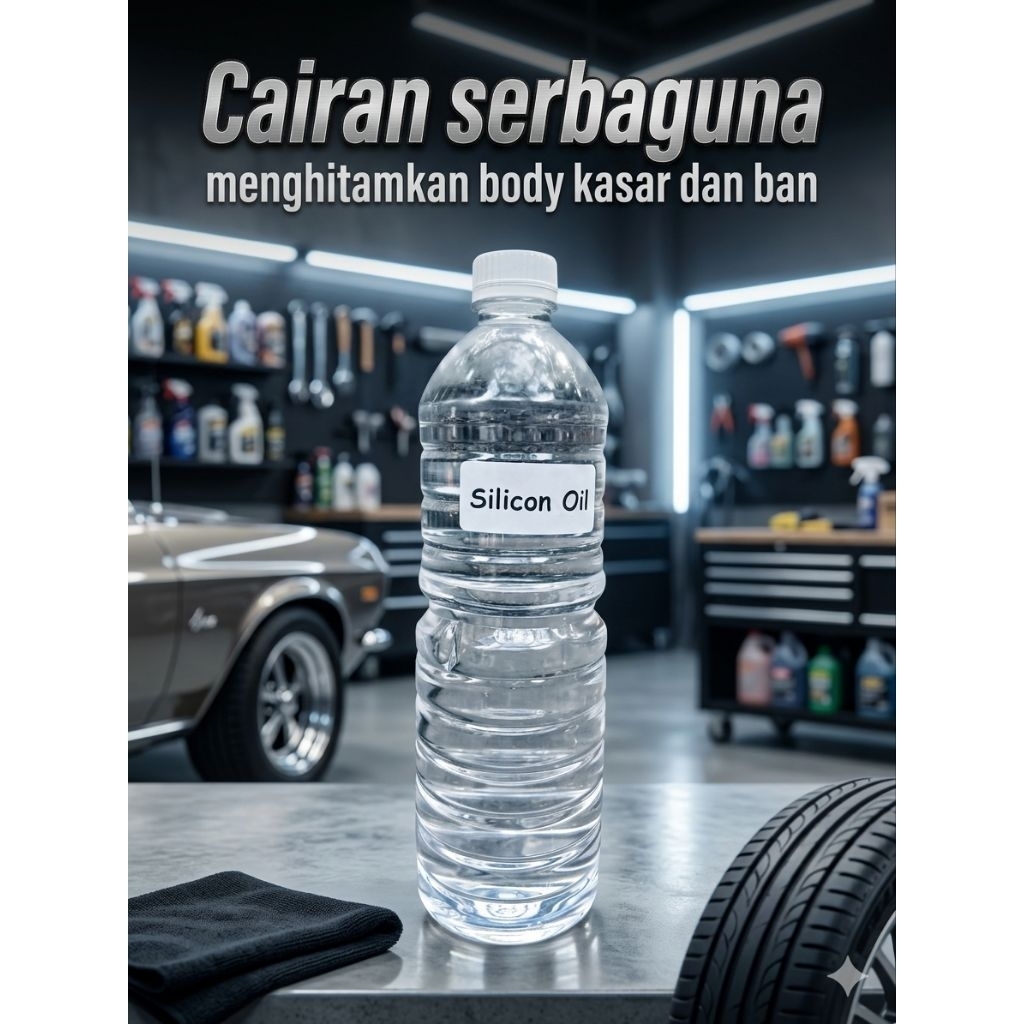 Silicone oil murni 1 LITER