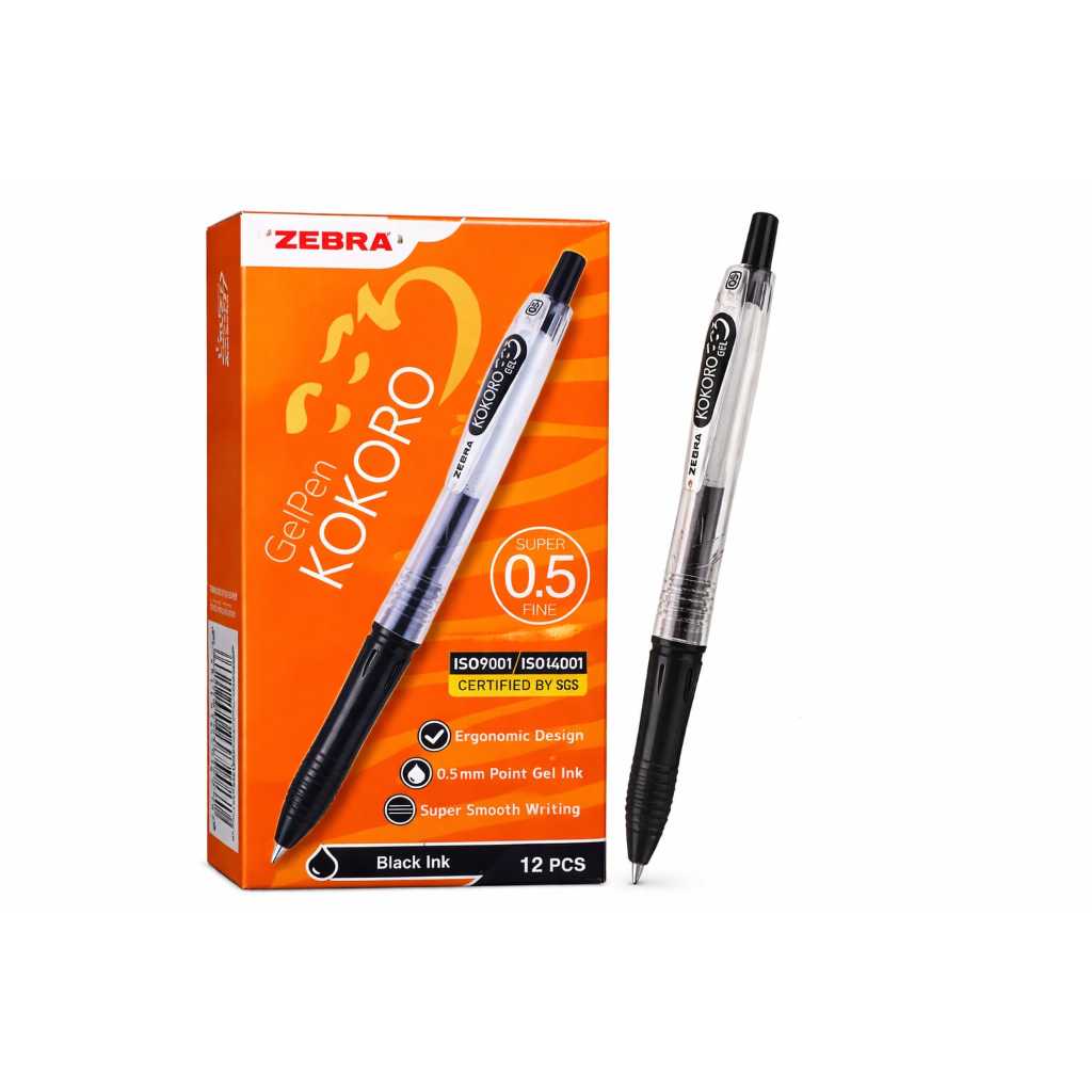 BOLPEN ZEBRA/BOLPEN KOKORO/BOLPEN GEL
