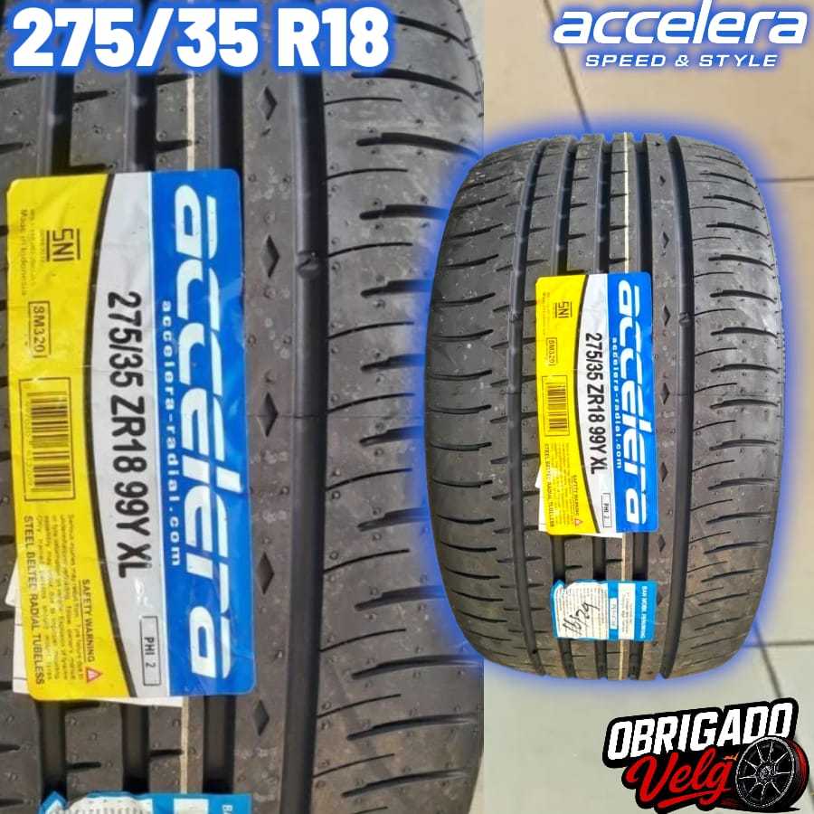 Ban Mobil Bmw Mercy Ukuran Lebar 275/35 Ring 18 Merek Accelera PHI2 275 35 R18 Tubeless