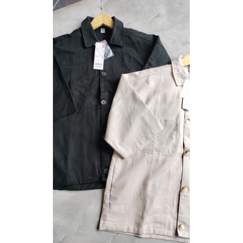 jacket Oversize chef shirt by GU uniqlo