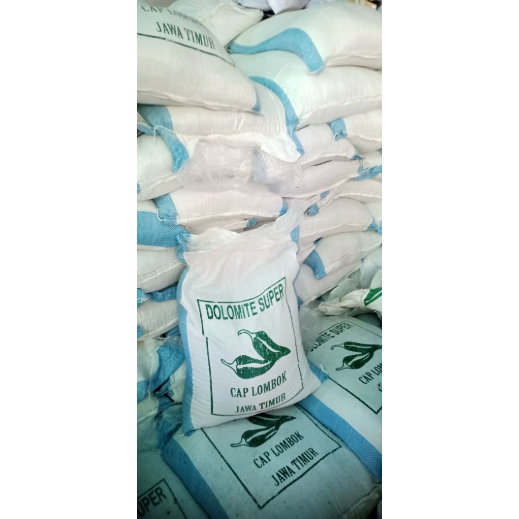 kapur dolomit pertanian 5 kg