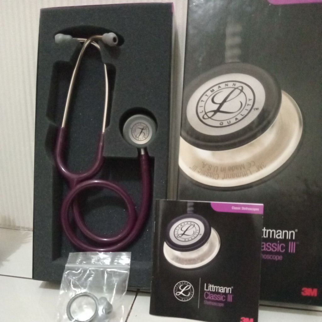 3M Littmann stetoscope classic III Plum/Littmann Classic Stethoscope/Littmann Plum/Littmann stetosko