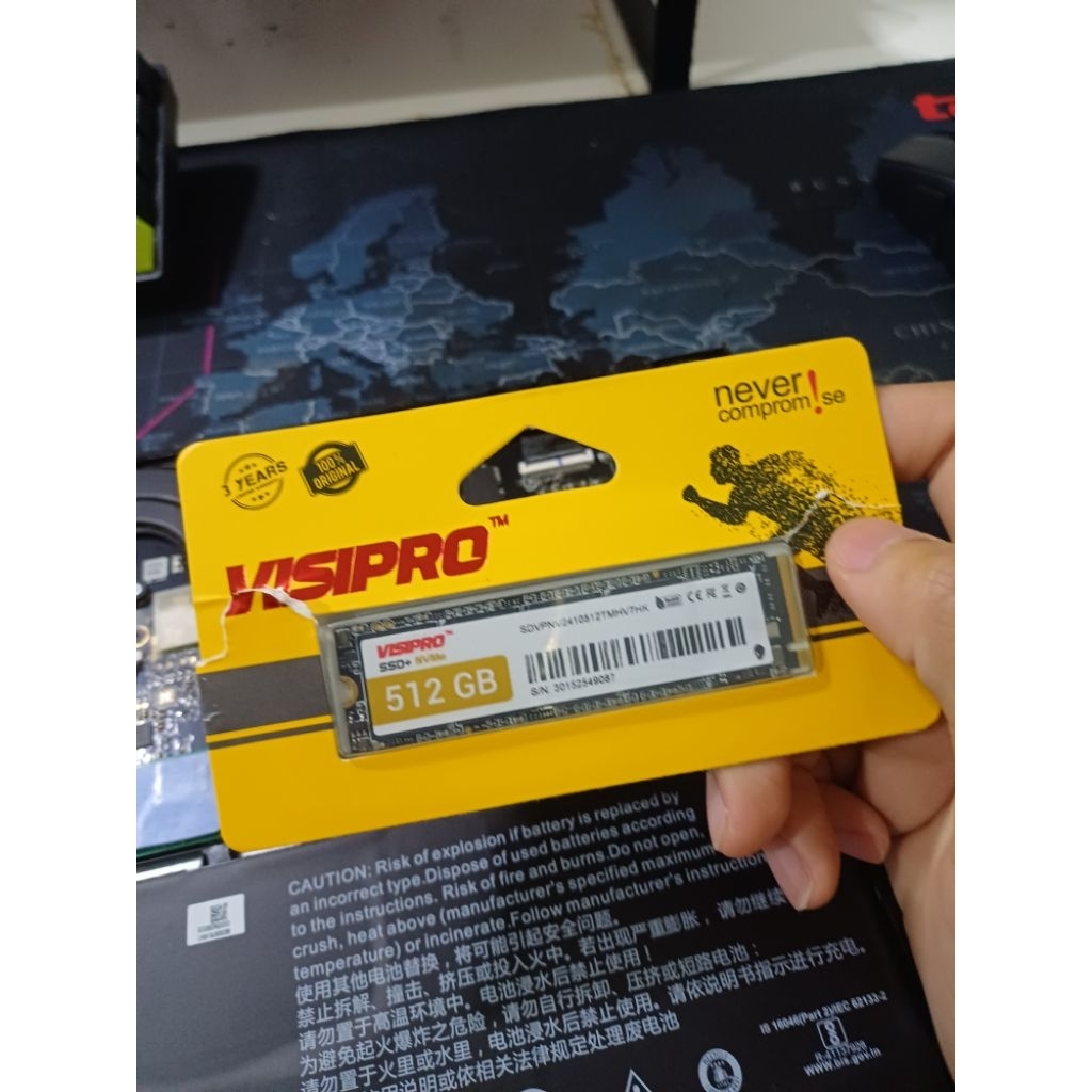 visipro ssd nvme 512gb