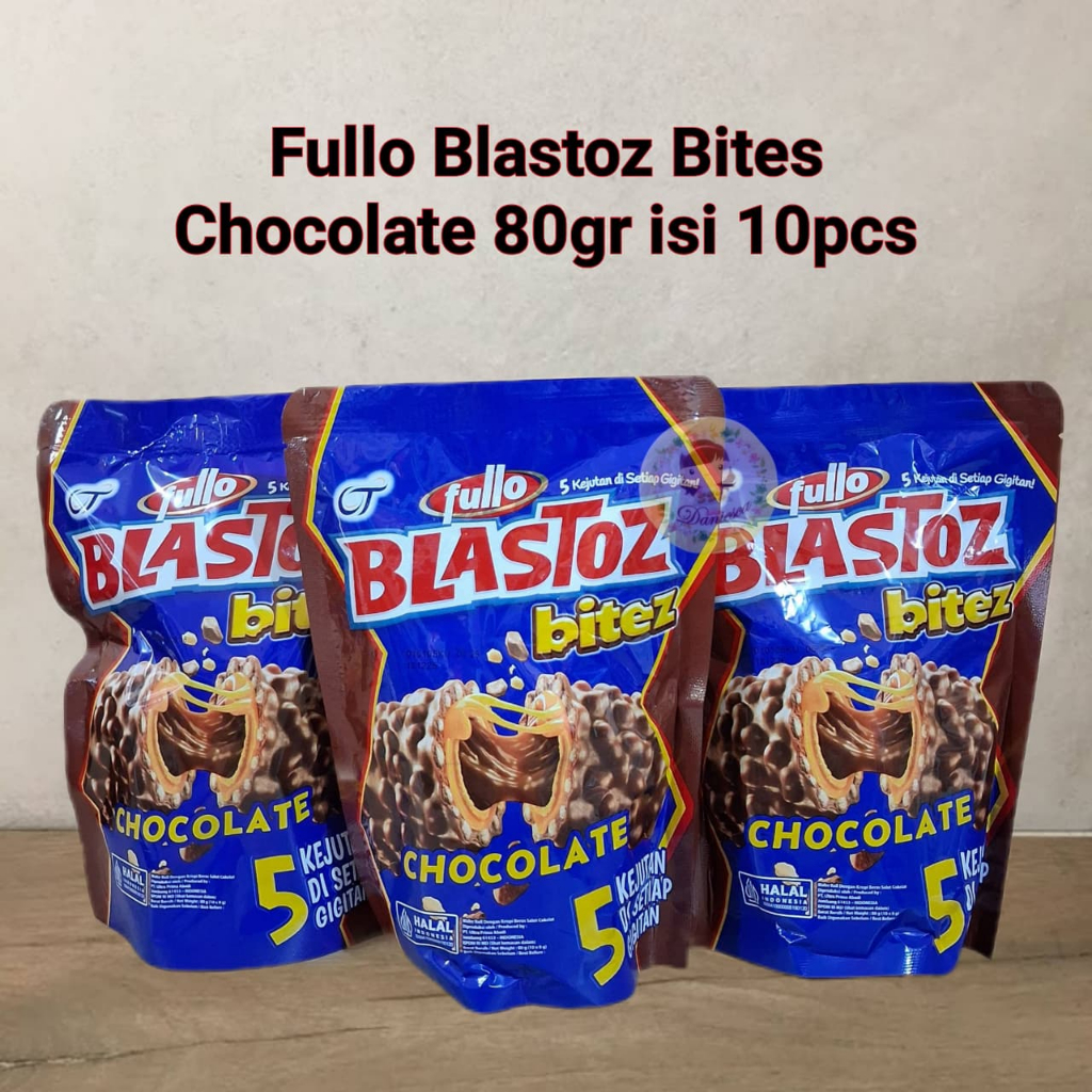 OT blastoz chocolate, Crunchy Nuts 24 gr sekotak isi 12 pcs blastoz pouch ( ds bgr )