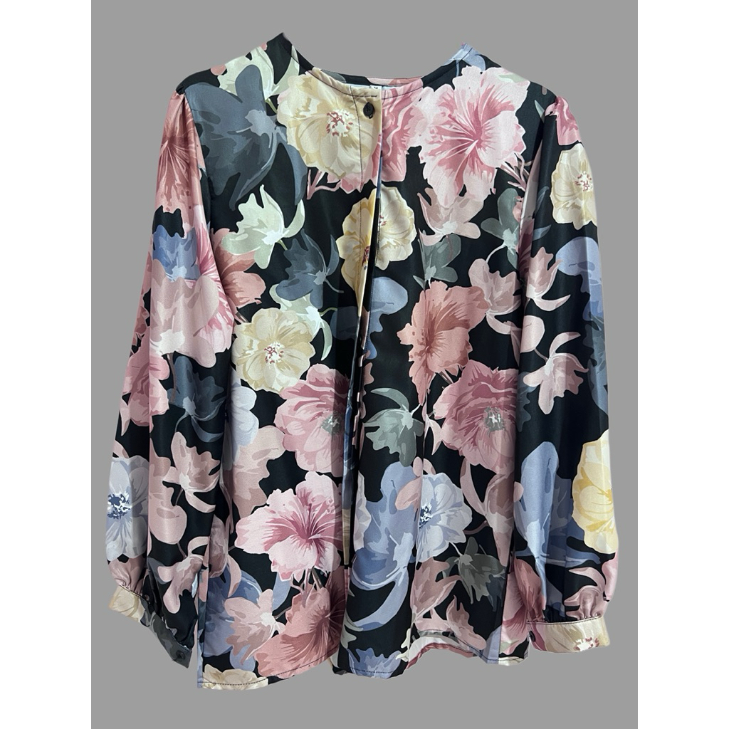 preloved blouse vanilla hijab