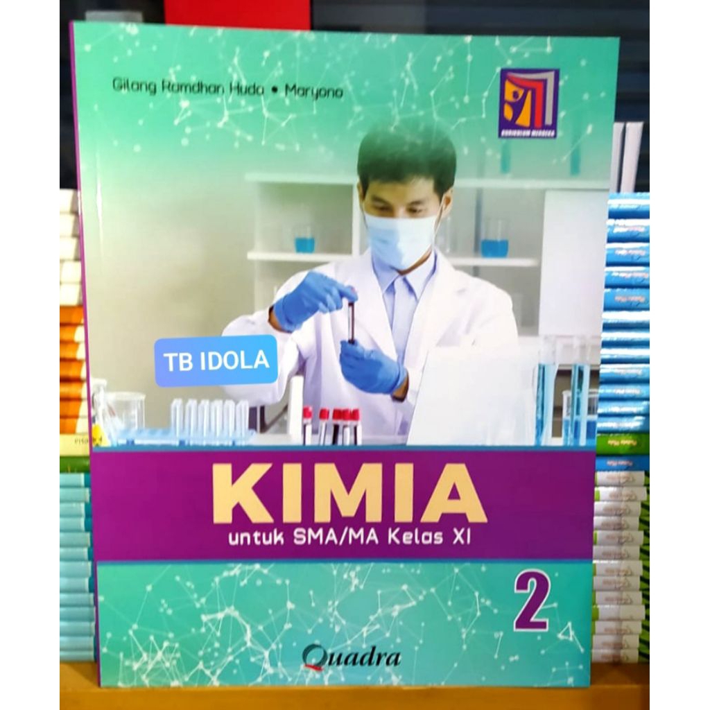 Buku Kimia Kelas 11 SMA Kurikulum Merdeka Quadra