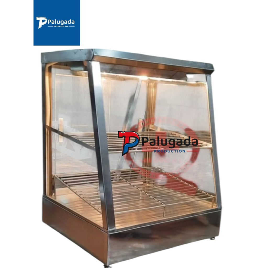 Food Display Warmer, Showcase Food Warmer Sedang