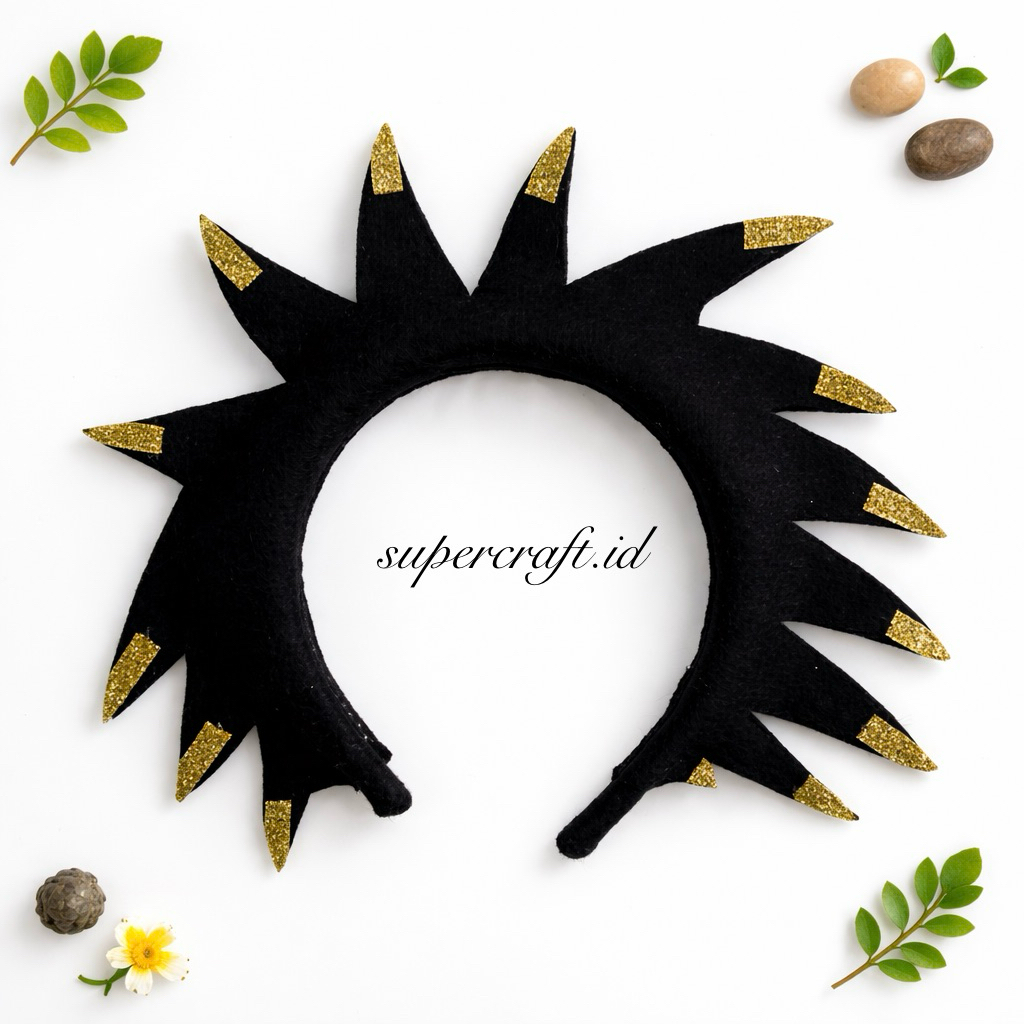 Bando Landak Kostum Landak Aksesoris porcupine Kostum Drama Tema Hewan Kostum Anak TK Bando Karakter